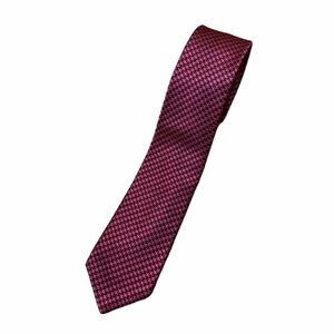 Ben Sherman Red & Black Pattern Silk Tie